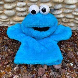 Sesame Street Cookie Monster Hand Puppet. EUC!